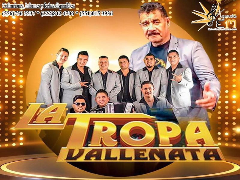 Cuanto cobra La Tropa Vallenata contrataciones