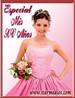 Quinceanera, Mis xv años en Starmedios.com