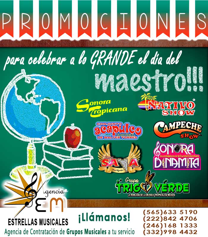 Contratacion de grupos musicales para fiestas de XV años