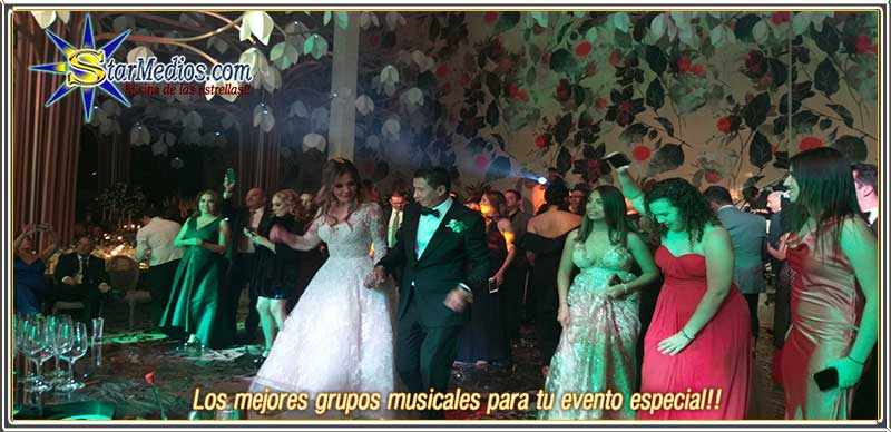 Contratacion de grupos musicales para bodas