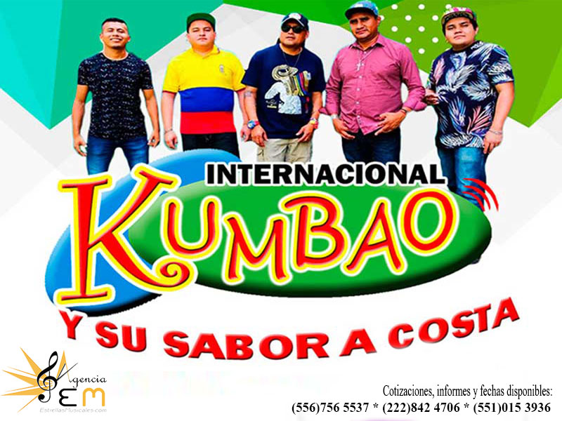 Cuanto cobra Internacional Kumbao telefonos informes y contrataciones
