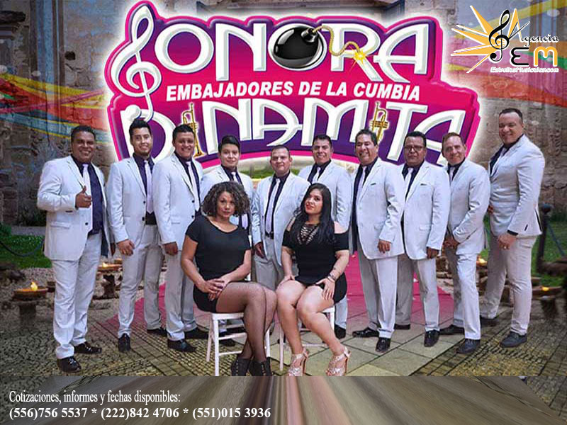 Cuanto cobra Sonora Dinamita contrataciones telefonos informes en Starmedios.com 