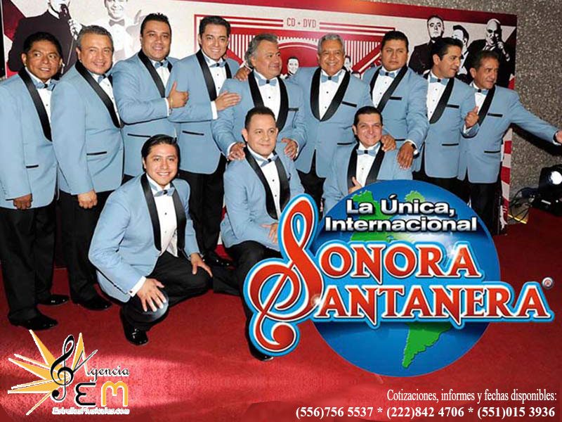 Sonora Santanera cuanto cobra contrataciones telefonos informes