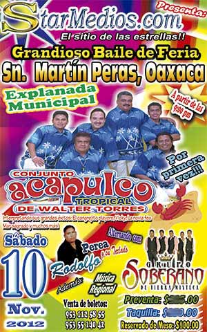 Promocion de eventos para bailes publicos